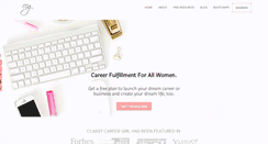 Desktop Screenshot of classycareergirl.com